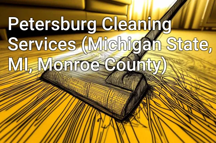 Petersburg Cleaning Services (Michigan State, MI, Monroe County)
