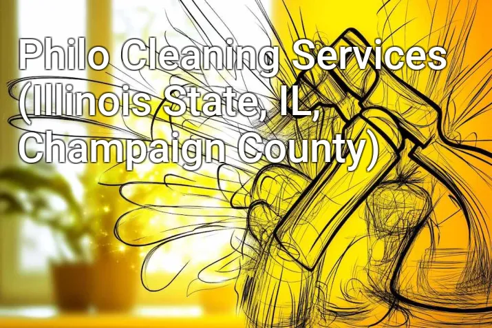 Philo Cleaning Services (Illinois State, IL, Champaign County)
