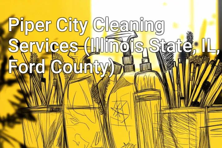 Piper City Cleaning Services (Illinois State, IL, Ford County)