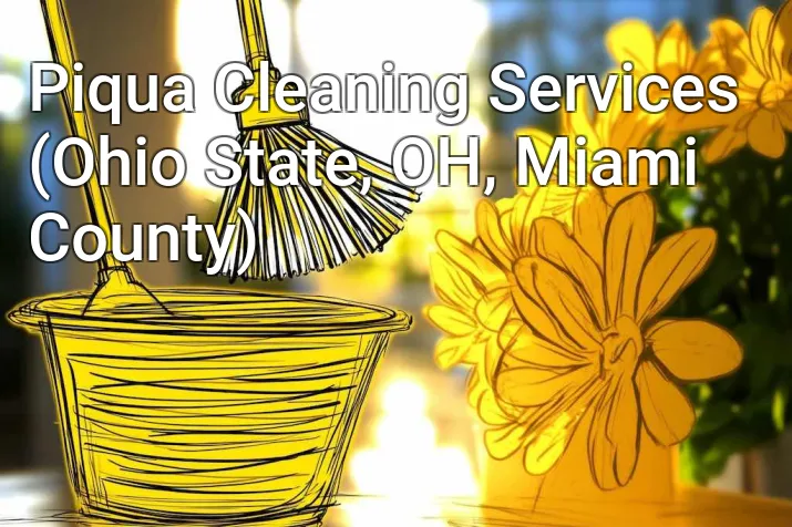 Piqua Cleaning Services (Ohio State, OH, Miami County)