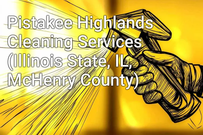 Pistakee Highlands Cleaning Services (Illinois State, IL, McHenry County)