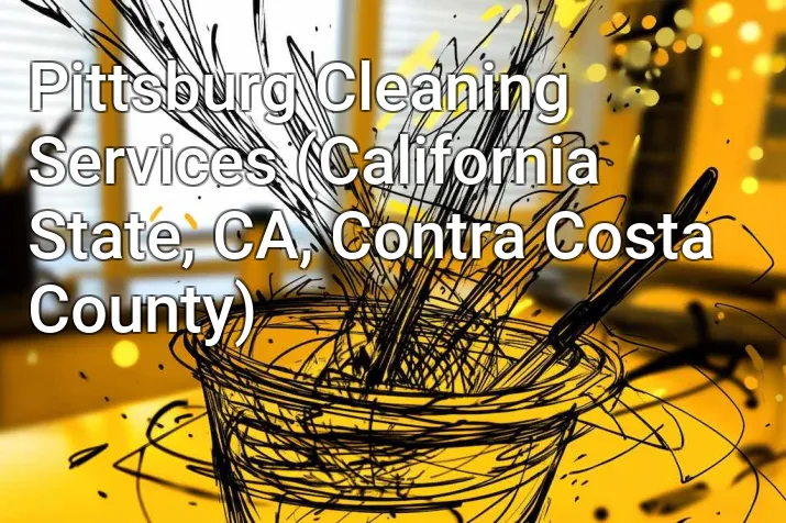 Pittsburg Cleaning Services (California State, CA, Contra Costa County)