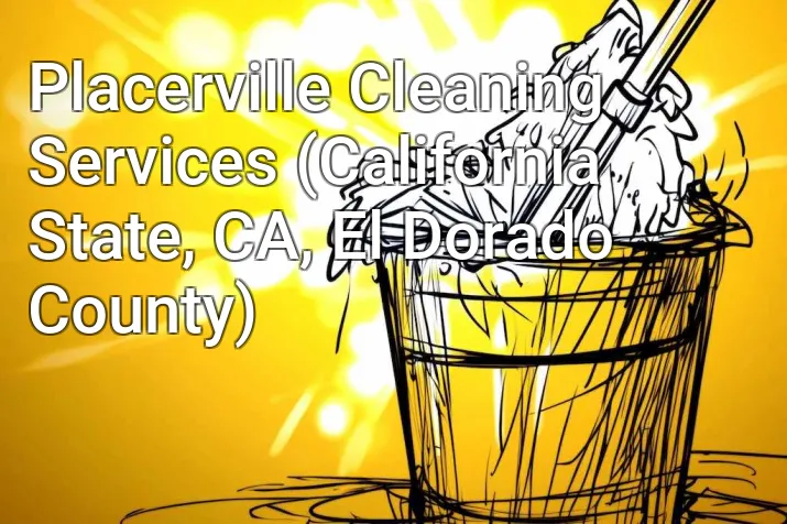 Placerville Cleaning Services (California State, CA, El Dorado County)