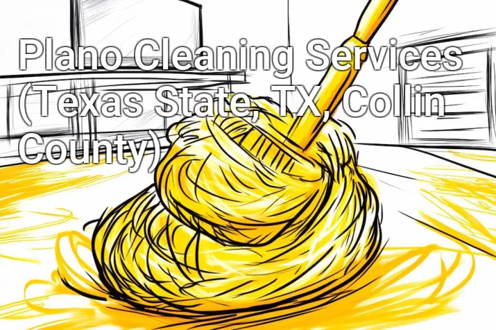 Plano Cleaning Services (Texas State, TX, Collin County)