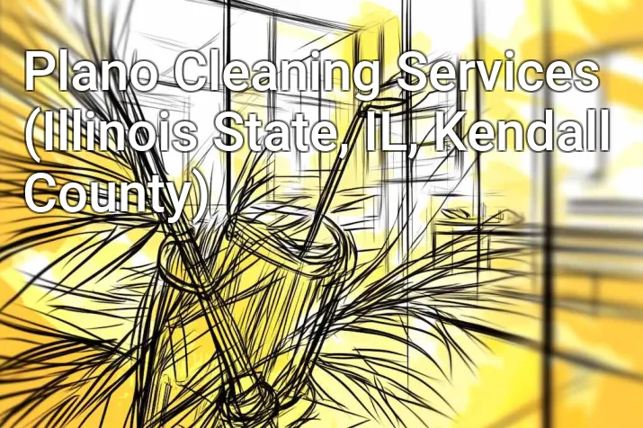 Plano Cleaning Services (Illinois State, IL, Kendall County)