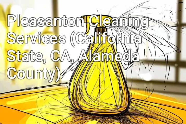 Pleasanton Cleaning Services (California State, CA, Alameda County)