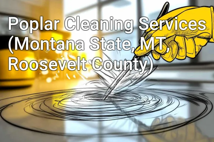 Poplar Cleaning Services (Montana State, MT, Roosevelt County)