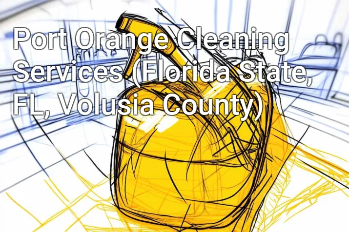Port Orange Cleaning Services (Florida State, FL, Volusia County)