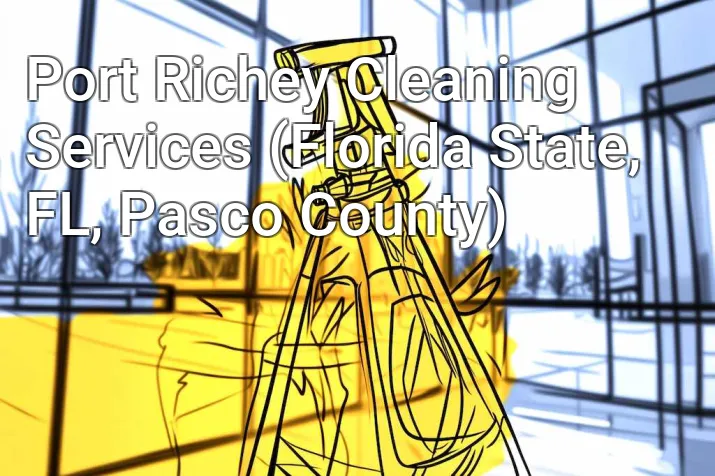 Port Richey Cleaning Services (Florida State, FL, Pasco County)