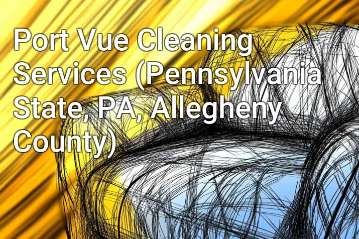 Port Vue Cleaning Services (Pennsylvania State, PA, Allegheny County)