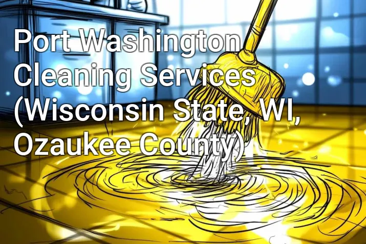 Port Washington Cleaning Services (Wisconsin State, WI, Ozaukee County)