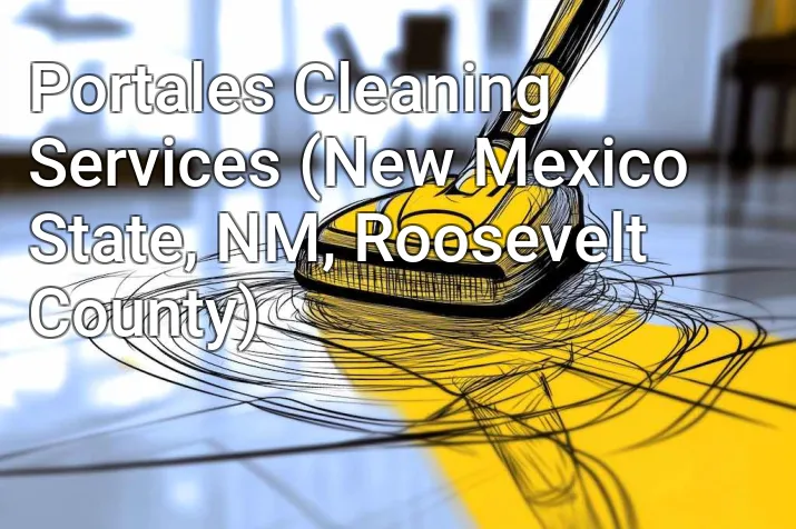 Portales Cleaning Services (New Mexico State, NM, Roosevelt County)