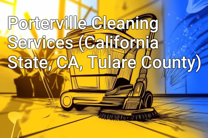 Porterville Cleaning Services (California State, CA, Tulare County)