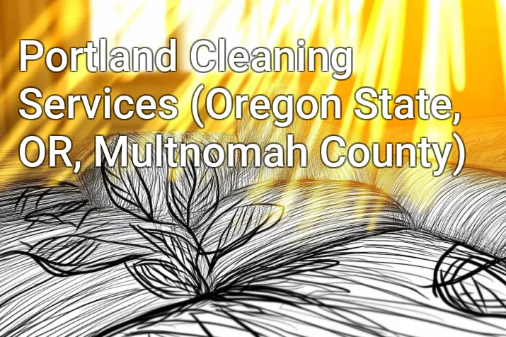 Portland Cleaning Services (Oregon State, OR, Multnomah County)