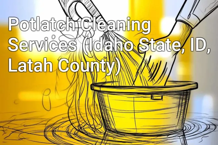 Potlatch Cleaning Services (Idaho State, ID, Latah County)