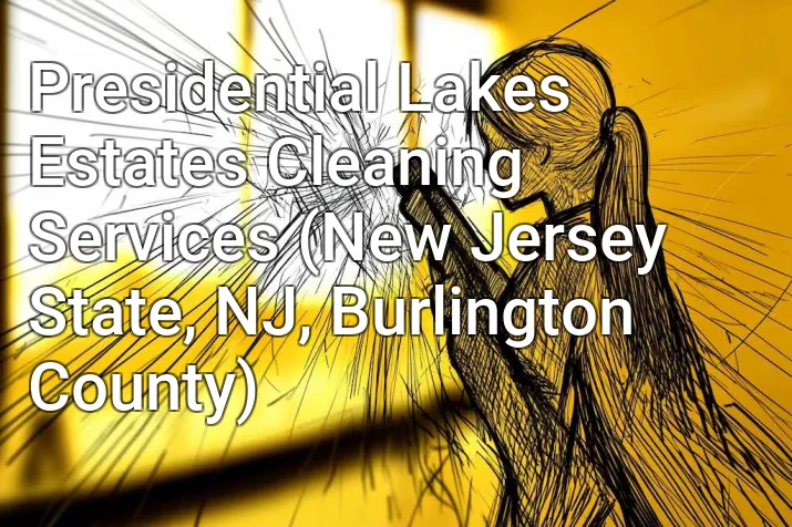 Presidential Lakes Estates Cleaning Services (New Jersey State, NJ, Burlington County)