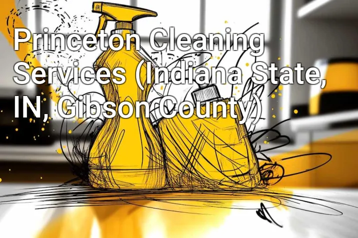 Princeton Cleaning Services (Indiana State, IN, Gibson County)