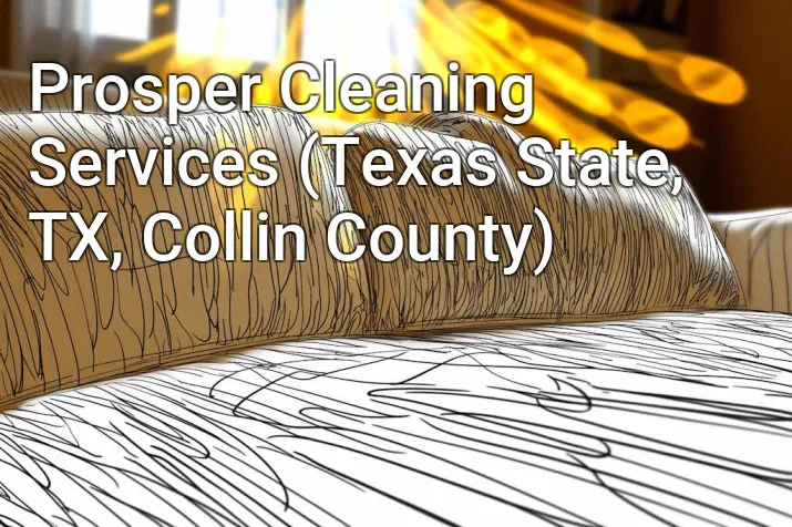 Prosper Cleaning Services (Texas State, TX, Collin County)