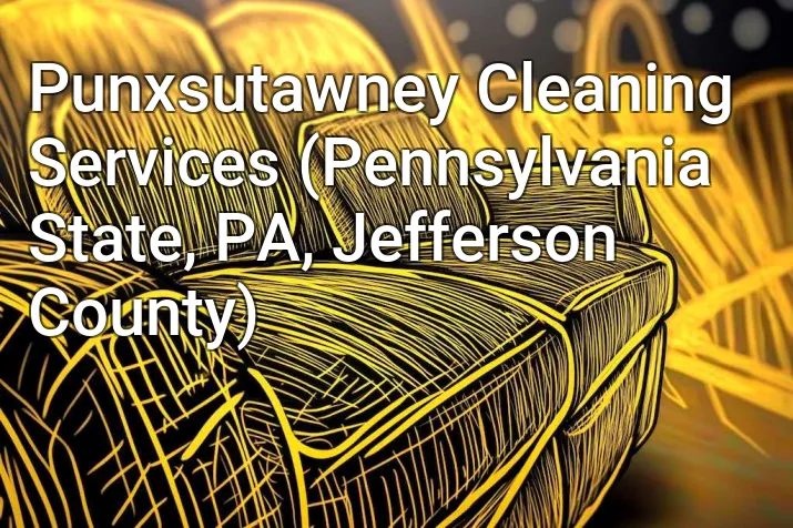Punxsutawney Cleaning Services (Pennsylvania State, PA, Jefferson County)