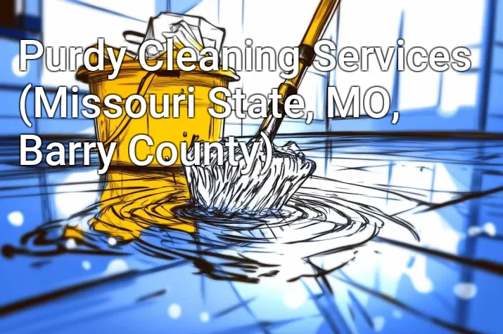 Purdy Cleaning Services (Missouri State, MO, Barry County)