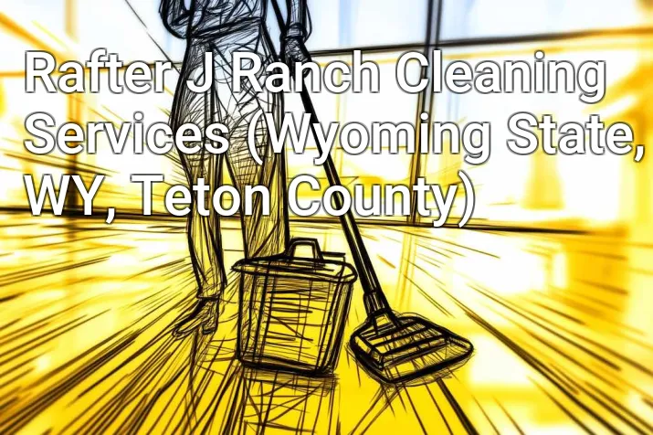 Rafter J Ranch Cleaning Services (Wyoming State, WY, Teton County)