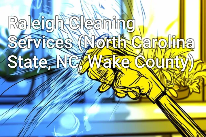 Raleigh Cleaning Services (North Carolina State, NC, Wake County)