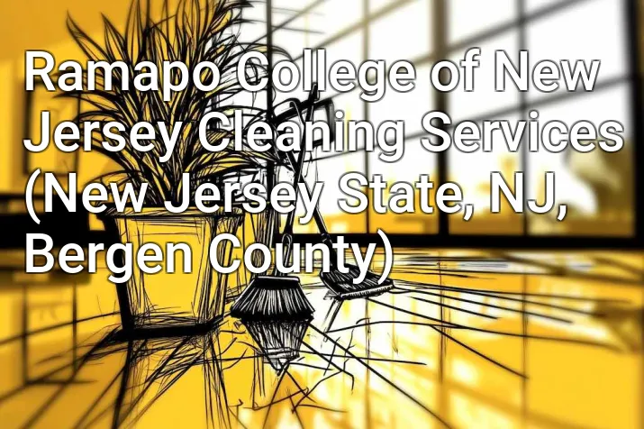 Ramapo College of New Jersey Cleaning Services (New Jersey State, NJ, Bergen County)