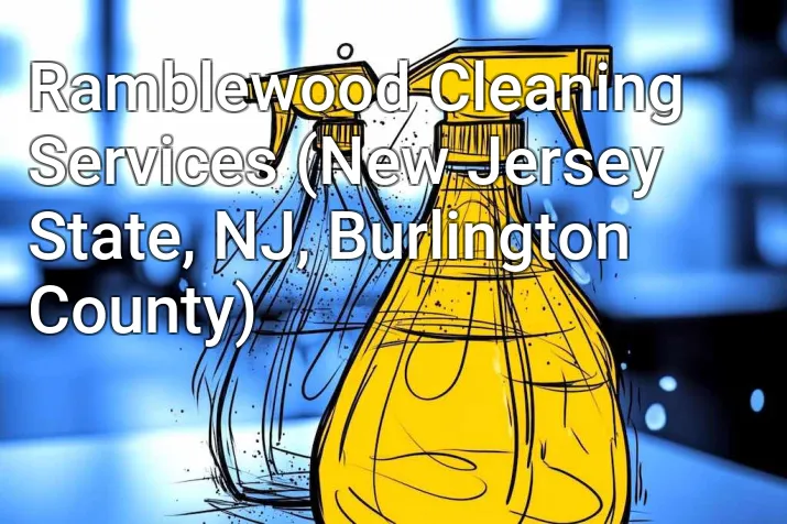 Ramblewood Cleaning Services (New Jersey State, NJ, Burlington County)
