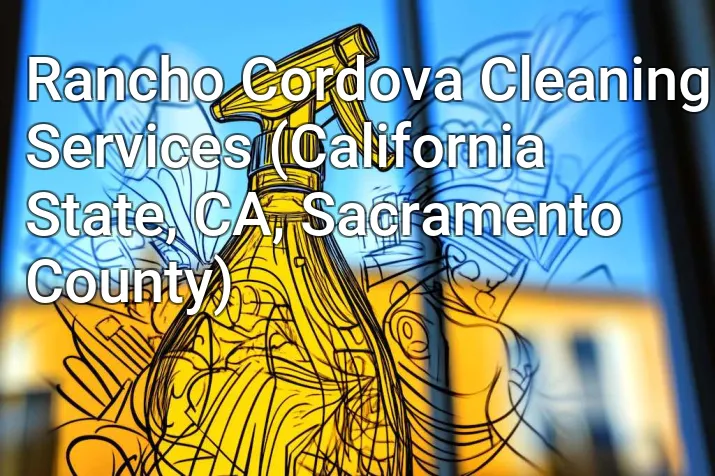 Rancho Cordova Cleaning Services (California State, CA, Sacramento County)