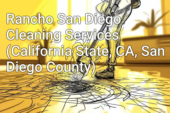 Rancho San Diego Cleaning Services (California State, CA, San Diego County)