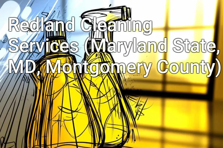 Redland Cleaning Services (Maryland State, MD, Montgomery County)