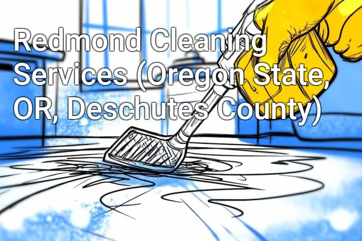 Redmond Cleaning Services (Oregon State, OR, Deschutes County)