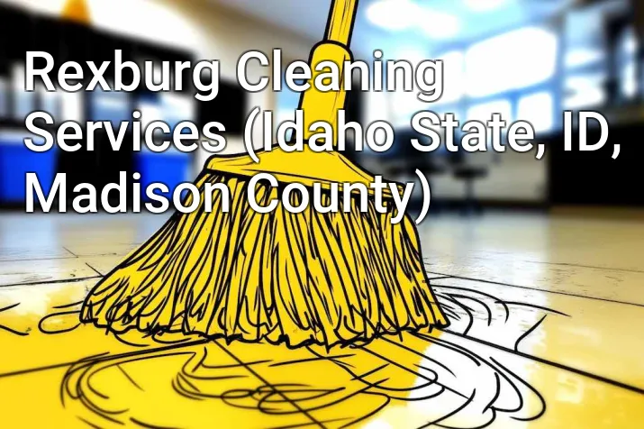 Rexburg Cleaning Services (Idaho State, ID, Madison County)
