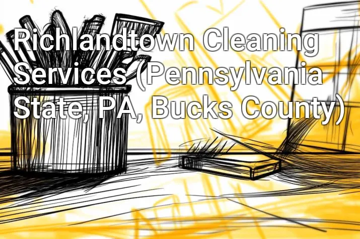 Richlandtown Cleaning Services (Pennsylvania State, PA, Bucks County)