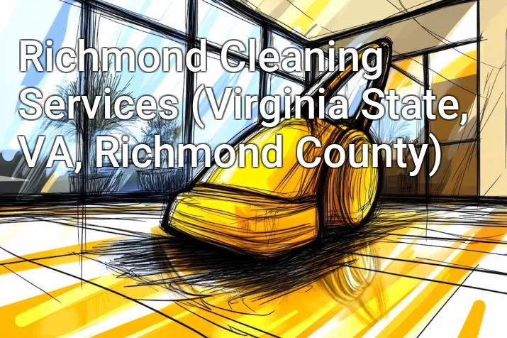 Richmond Cleaning Services (Virginia State, VA, Richmond County)