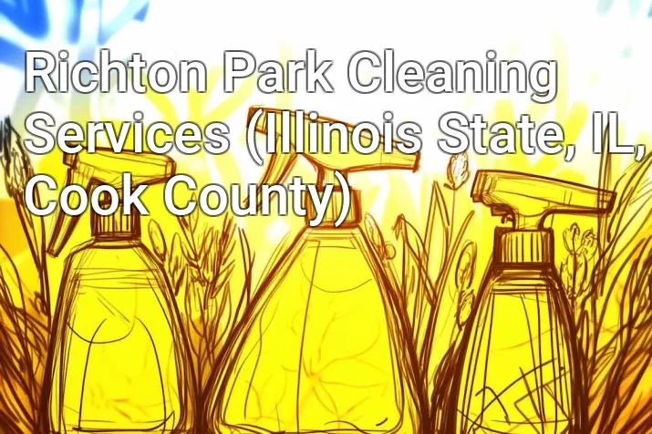Richton Park Cleaning Services (Illinois State, IL, Cook County)
