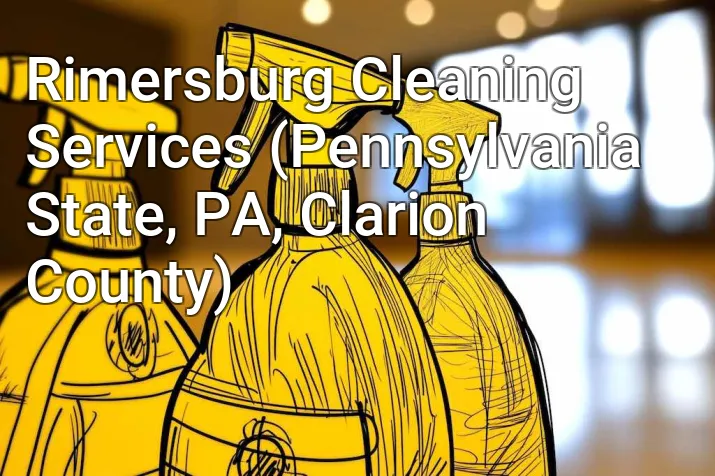 Rimersburg Cleaning Services (Pennsylvania State, PA, Clarion County)