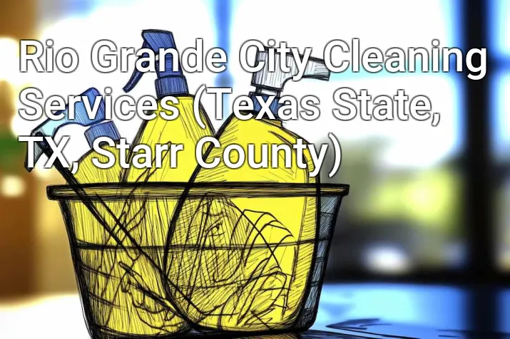 Rio Grande City Cleaning Services (Texas State, TX, Starr County)