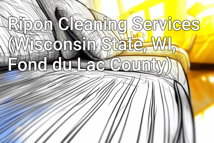 Ripon Cleaning Services (Wisconsin State, WI, Fond du Lac County)