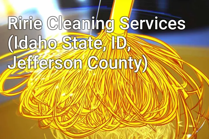 Ririe Cleaning Services (Idaho State, ID, Jefferson County)