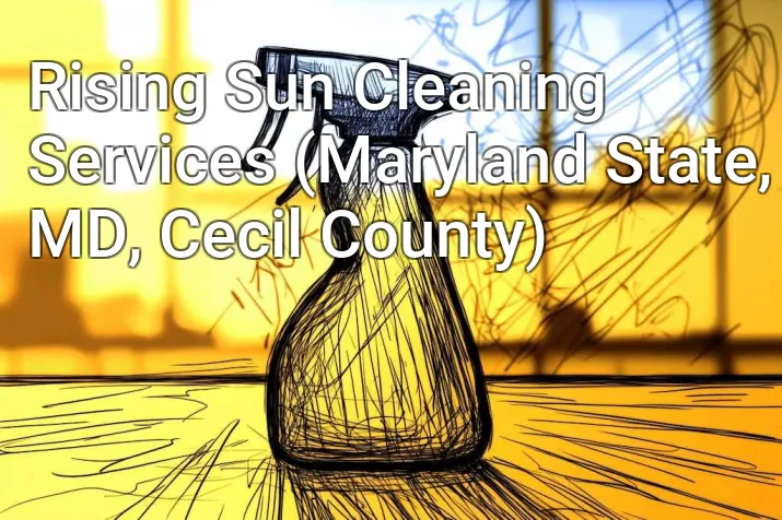 Rising Sun Cleaning Services (Maryland State, MD, Cecil County)