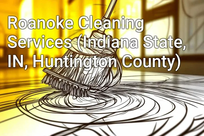 Roanoke Cleaning Services (Indiana State, IN, Huntington County)