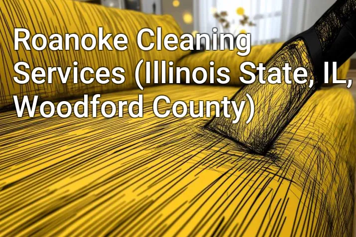 Roanoke Cleaning Services (Illinois State, IL, Woodford County)