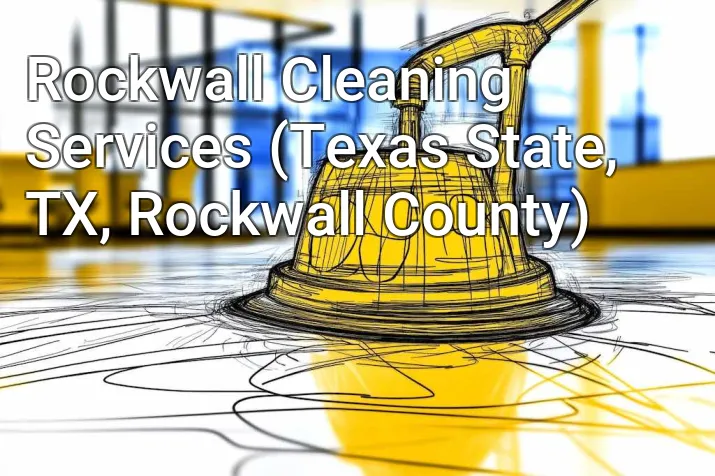 Rockwall Cleaning Services (Texas State, TX, Rockwall County)