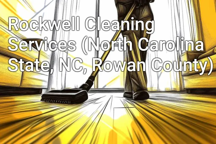 Rockwell Cleaning Services (North Carolina State, NC, Rowan County)