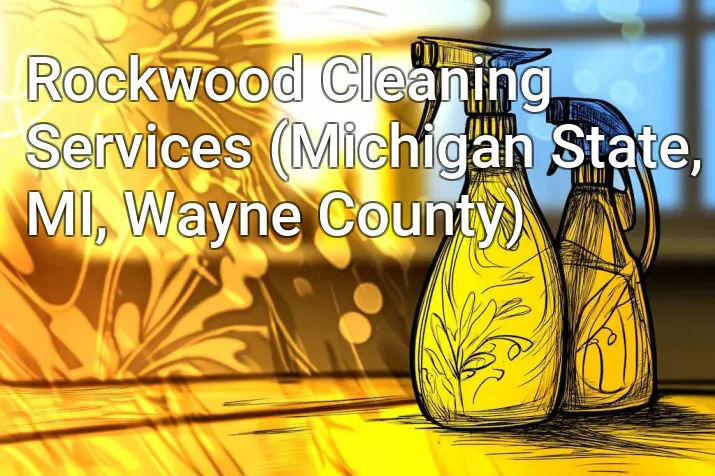 Rockwood Cleaning Services (Michigan State, MI, Wayne County)