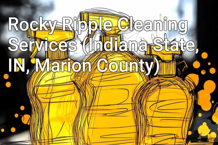 Rocky Ripple Cleaning Services (Indiana State, IN, Marion County)