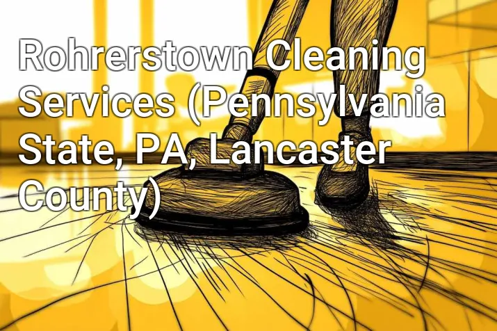 Rohrerstown Cleaning Services (Pennsylvania State, PA, Lancaster County)