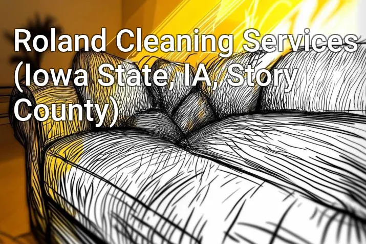 Roland Cleaning Services (Iowa State, IA, Story County)