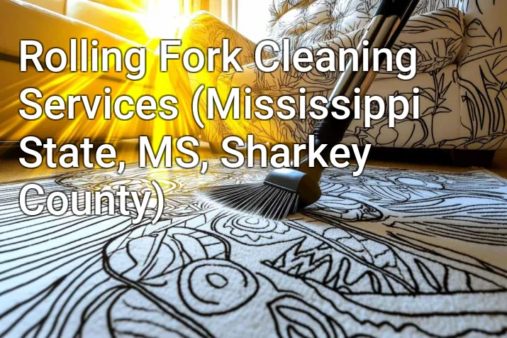Rolling Fork Cleaning Services (Mississippi State, MS, Sharkey County)